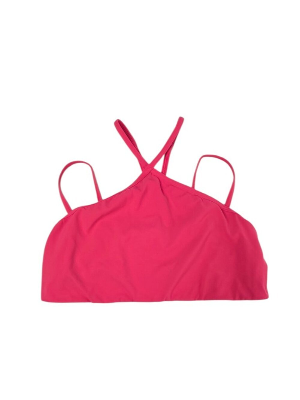 Lululemon Flow Y Strappy Bra Nulu *Light Support, A–C Cups Lip Gloss, Size 14